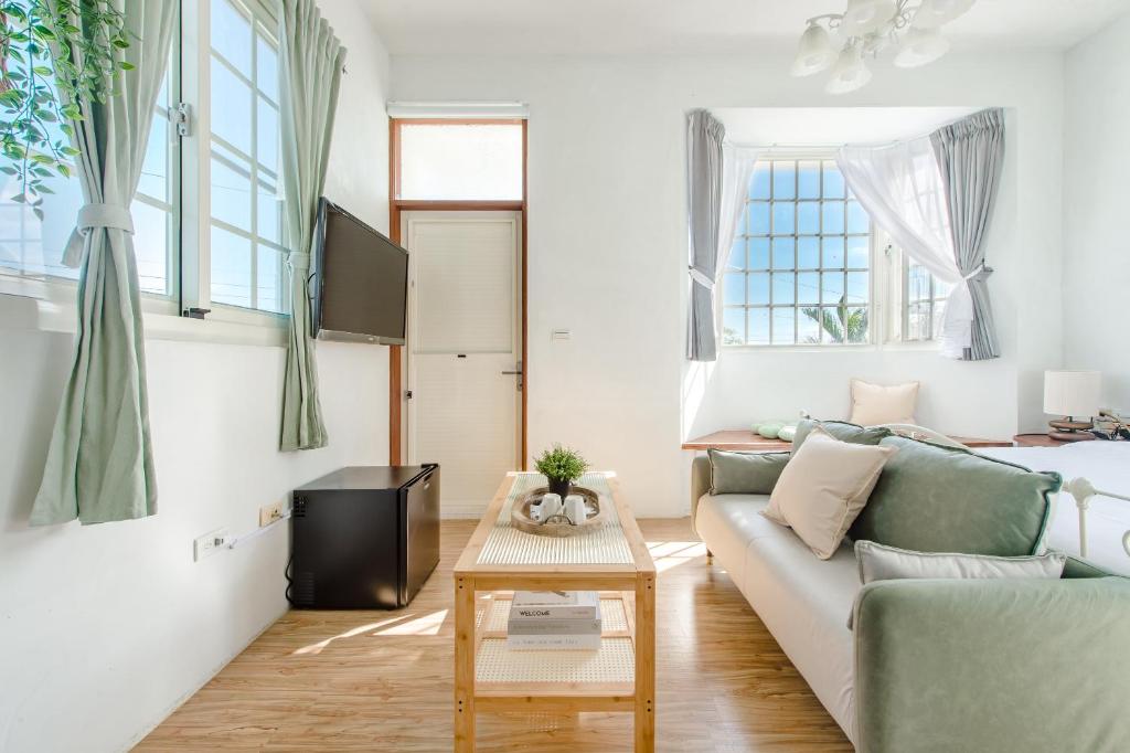 TV o dispositivi per l'intrattenimento presso Taitung Homeabout Pet Friendly Hall