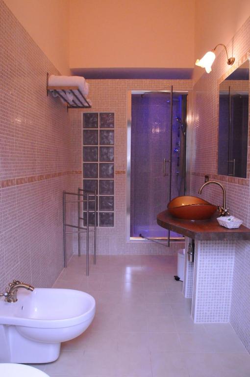 Koupelna v ubytování Resort Umbria Spa