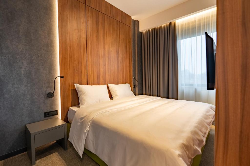 Krevet ili kreveti u jedinici u okviru objekta Hotel Element
