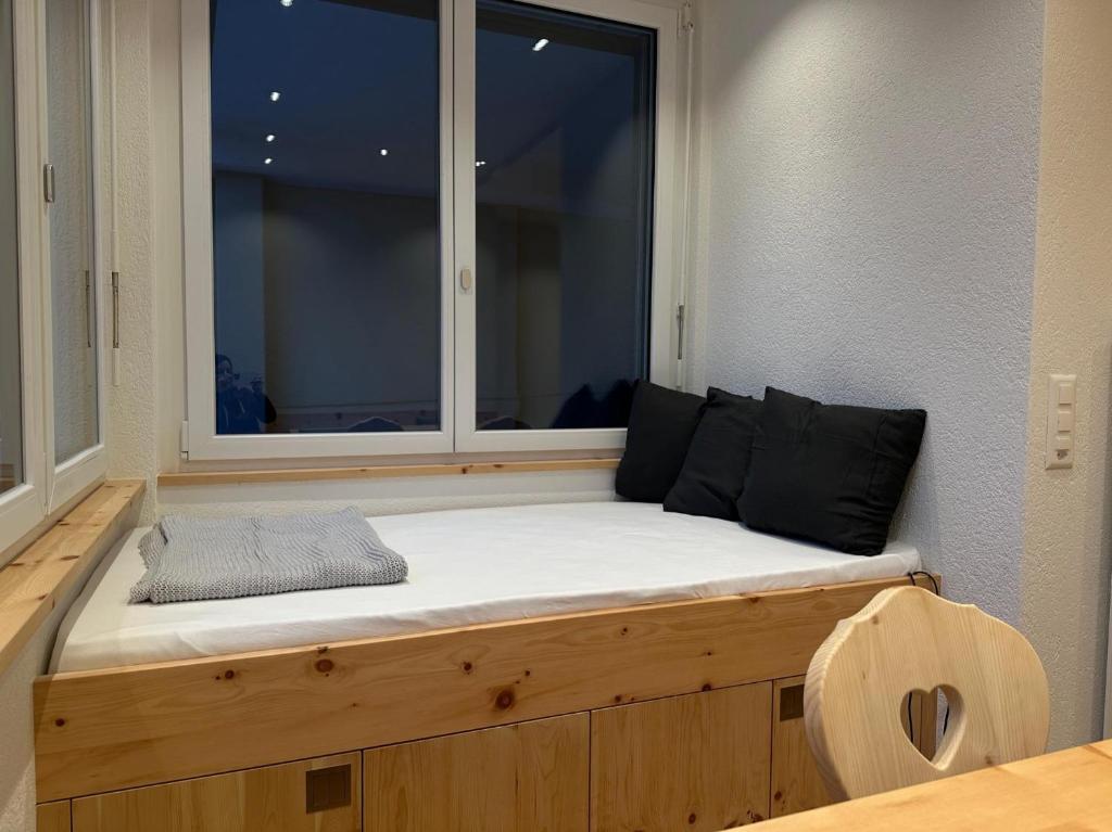 Postel nebo postele na pokoji v ubytování Zum Rota Hus