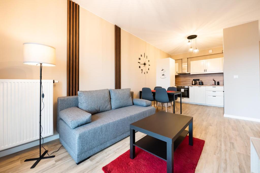 Posedenie v ubytovaní High Wilanów Elegant Apartment