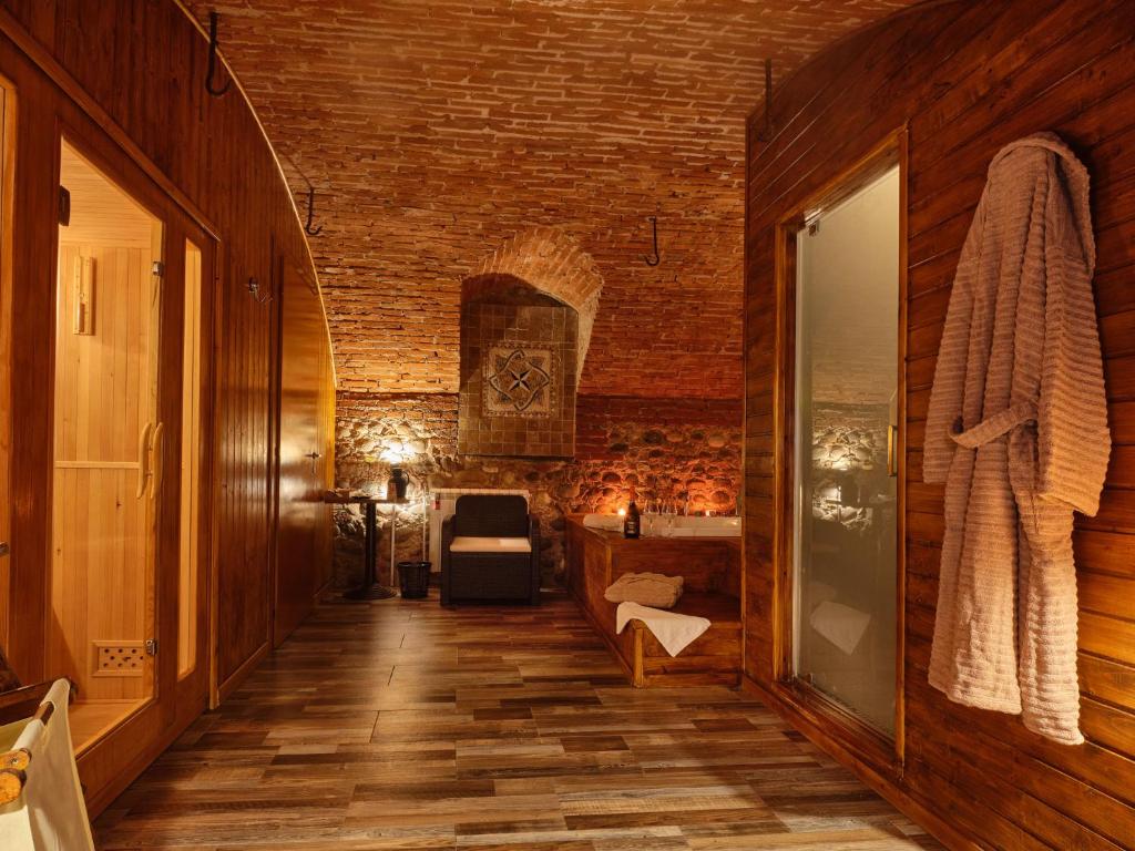 Postel nebo postele na pokoji v ubytování Hotel Giulietta