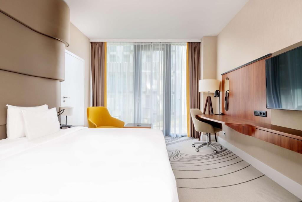Postel nebo postele na pokoji v ubytování Radisson Blu Resort Swinoujscie