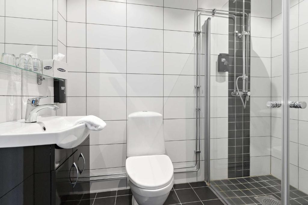 Koupelna v ubytování Best Western Hotell Hedåsen