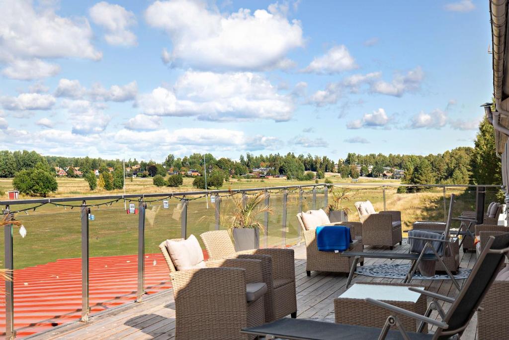 Balkón nebo terasa v ubytování Best Western Hotell Hedåsen