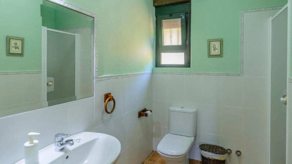 Kúpeľňa v ubytovaní Casa Rural Molino de la Máquina Cartajima by Ruralidays