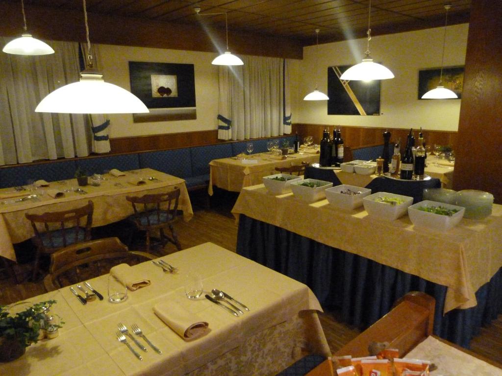 Restaurace v ubytování Chalet Ciasa Alexander