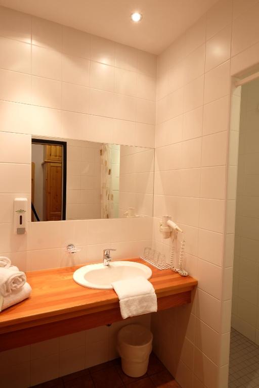 Koupelna v ubytování Alpenhotel Marcius