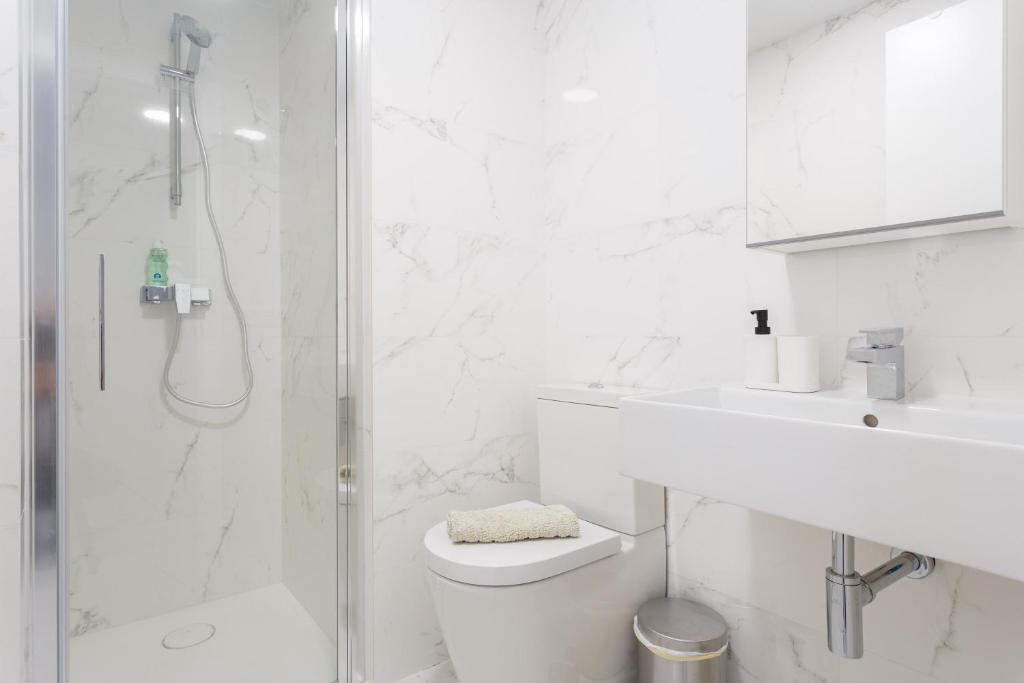 Kúpeľňa v ubytovaní Apartamento El NOBLE by Cadiz4Rentals
