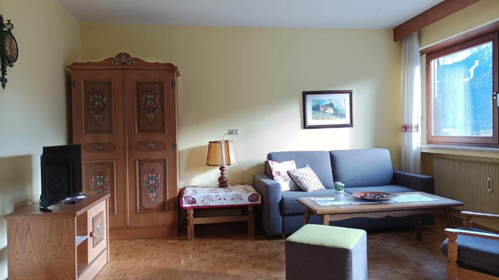 Posezení v ubytování Apartment Lazzeri