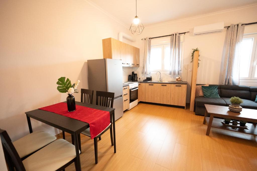 Kuchyňa alebo kuchynka v ubytovaní Christopher Central Home Ioannina