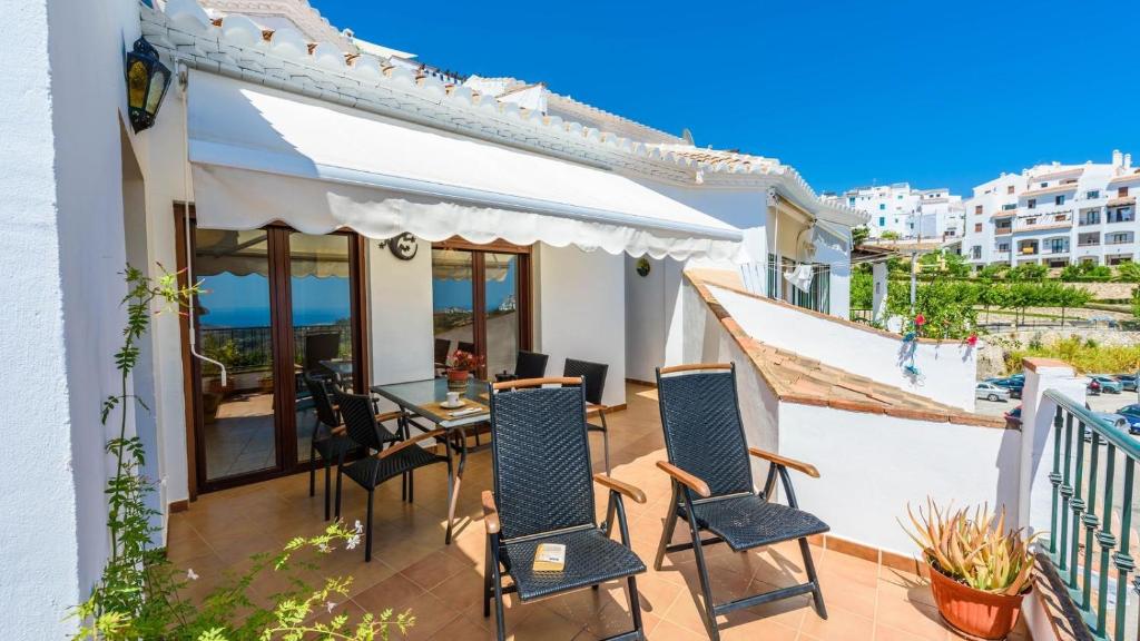Balkon lub taras w obiekcie Casa Mari Frigiliana by Ruralidays