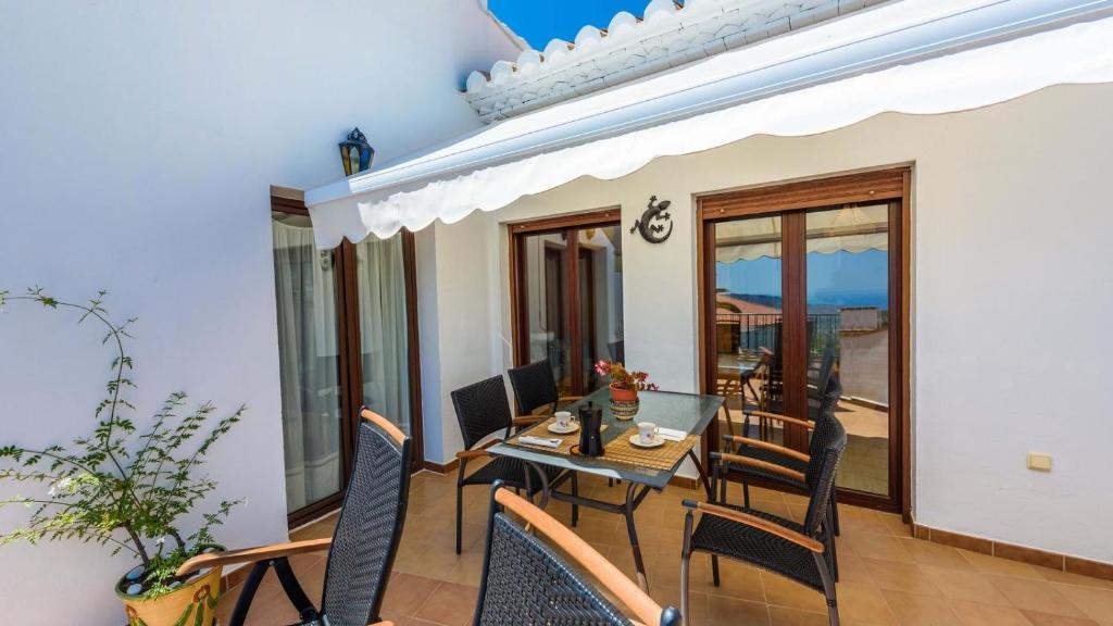 Balkon lub taras w obiekcie Casa Mari Frigiliana by Ruralidays