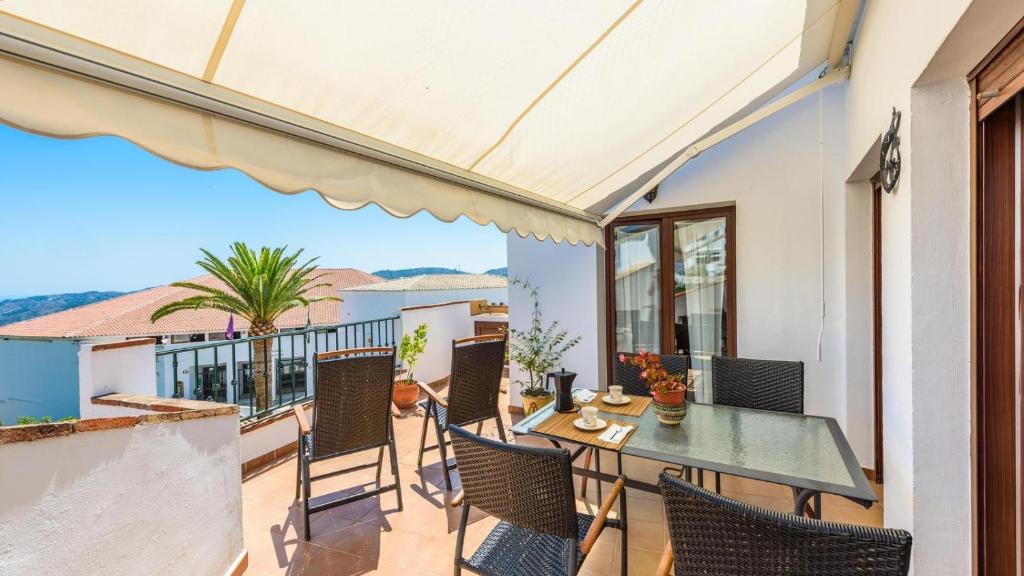Balkon lub taras w obiekcie Casa Mari Frigiliana by Ruralidays