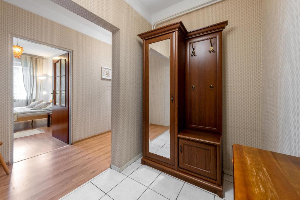 Posteľ alebo postele v izbe v ubytovaní Apartament Rema w centrum APARTZAKOP