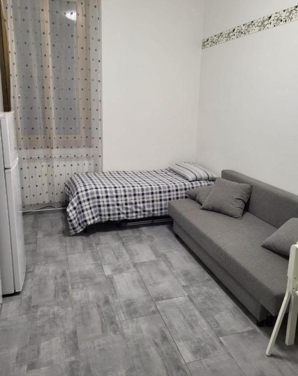 A seating area at Masco apartments