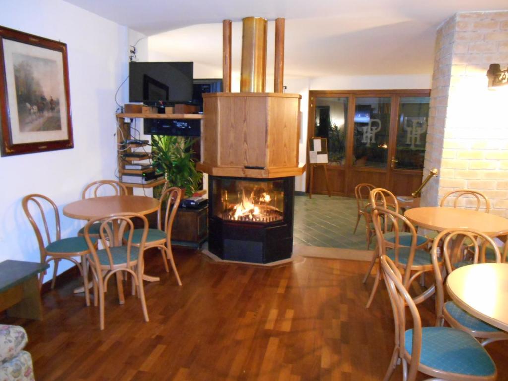 Posezení v ubytování Hotel Pagnani