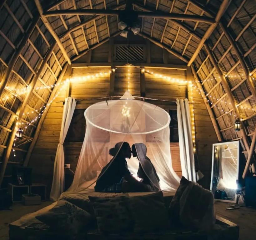 Επισκέπτες που μένουν στο Samana Ecolodge