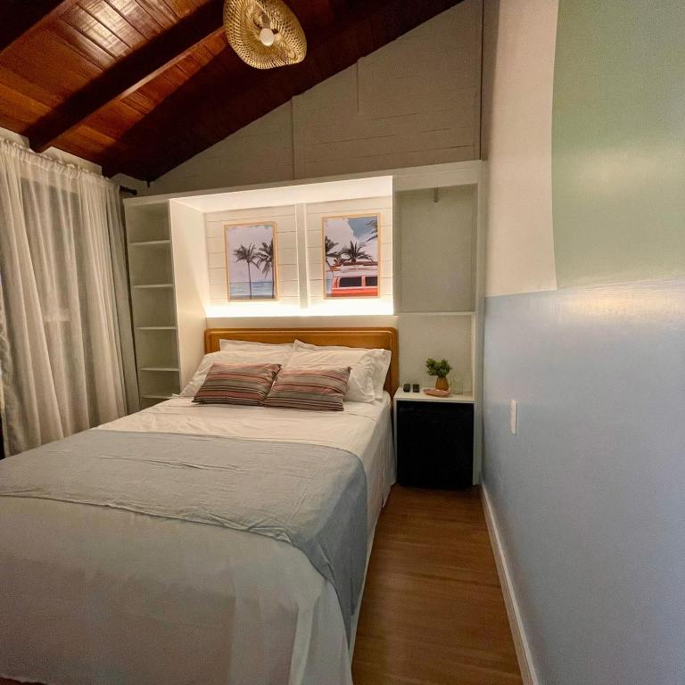 Postel nebo postele na pokoji v ubytování Pousada Casa Mariscal