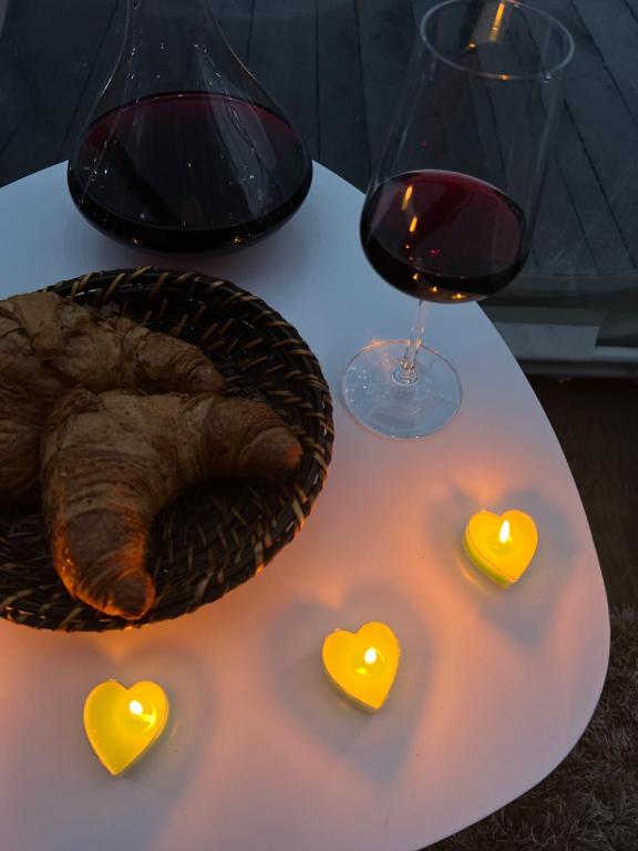 Nápoje v ubytování Mtirala Glamping