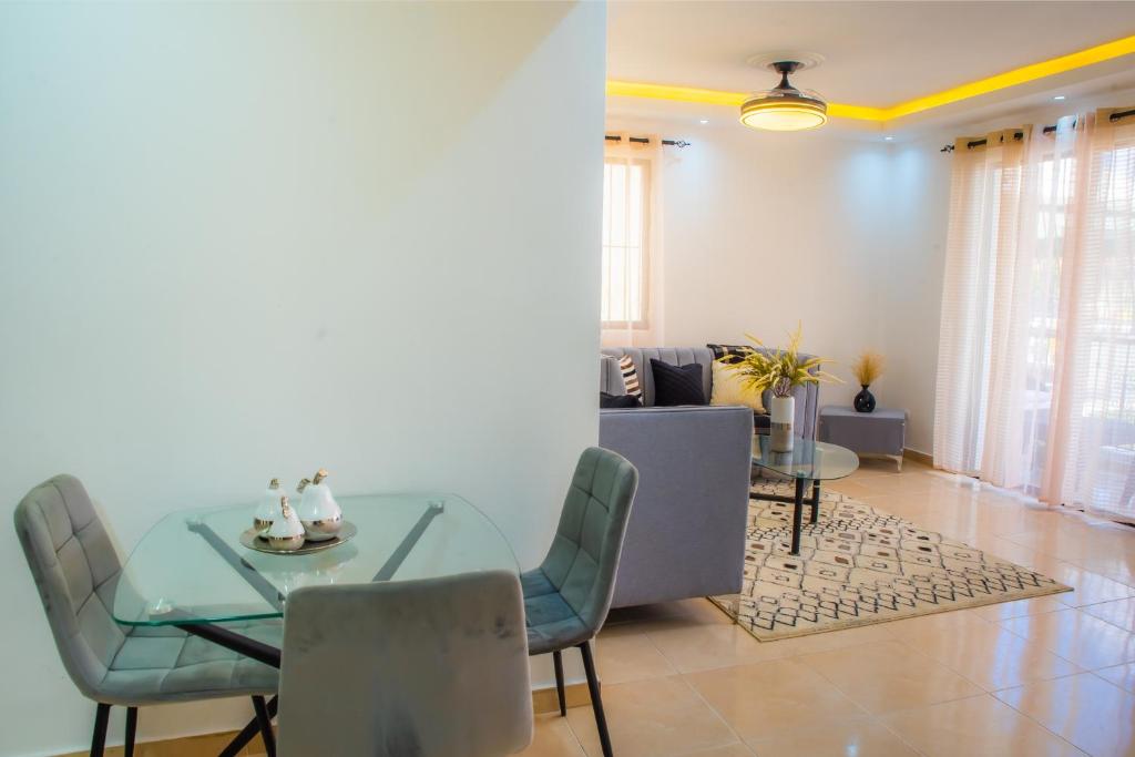 Posezení v ubytování Luxury, cozy apartment Alma Rosa /15 min airport