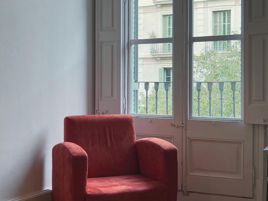 A seating area at Stay Unique Apartments Bruc