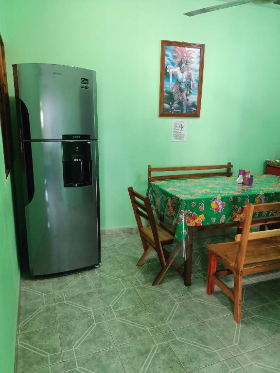 Kuchyň nebo kuchyňský kout v ubytování Casa Bonzay