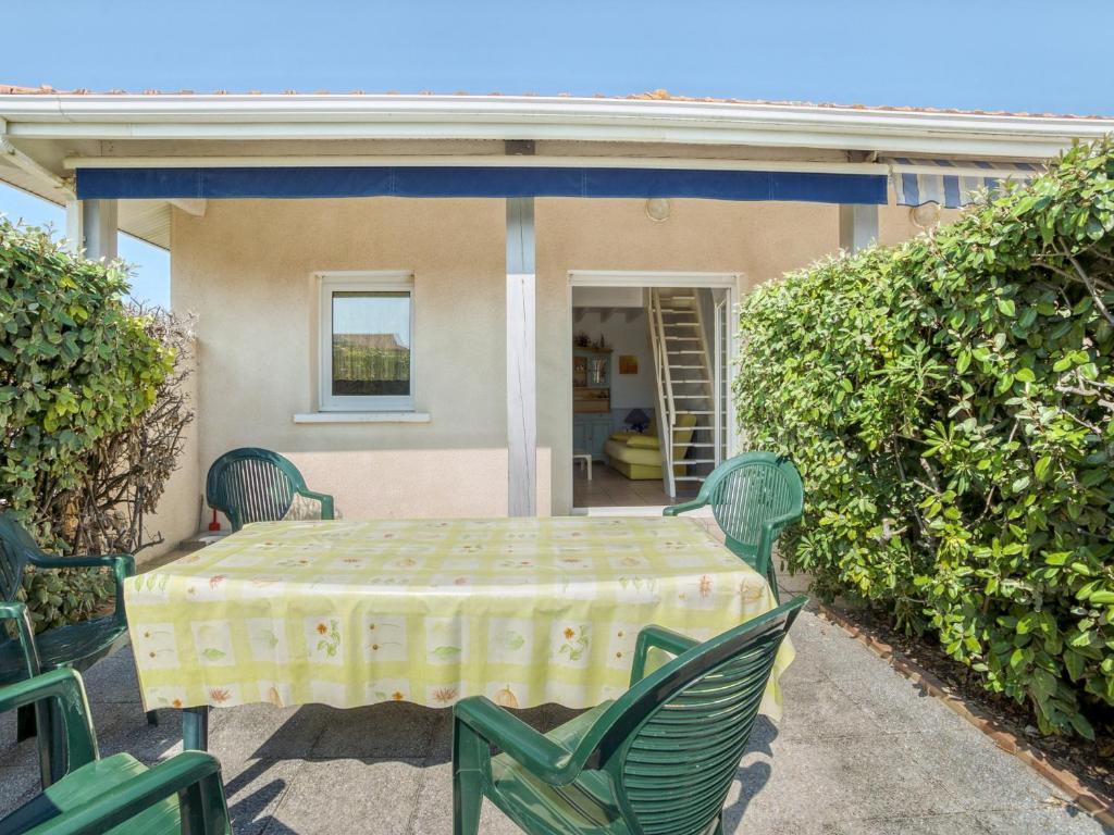 Bygningen som feriehuset ligger i