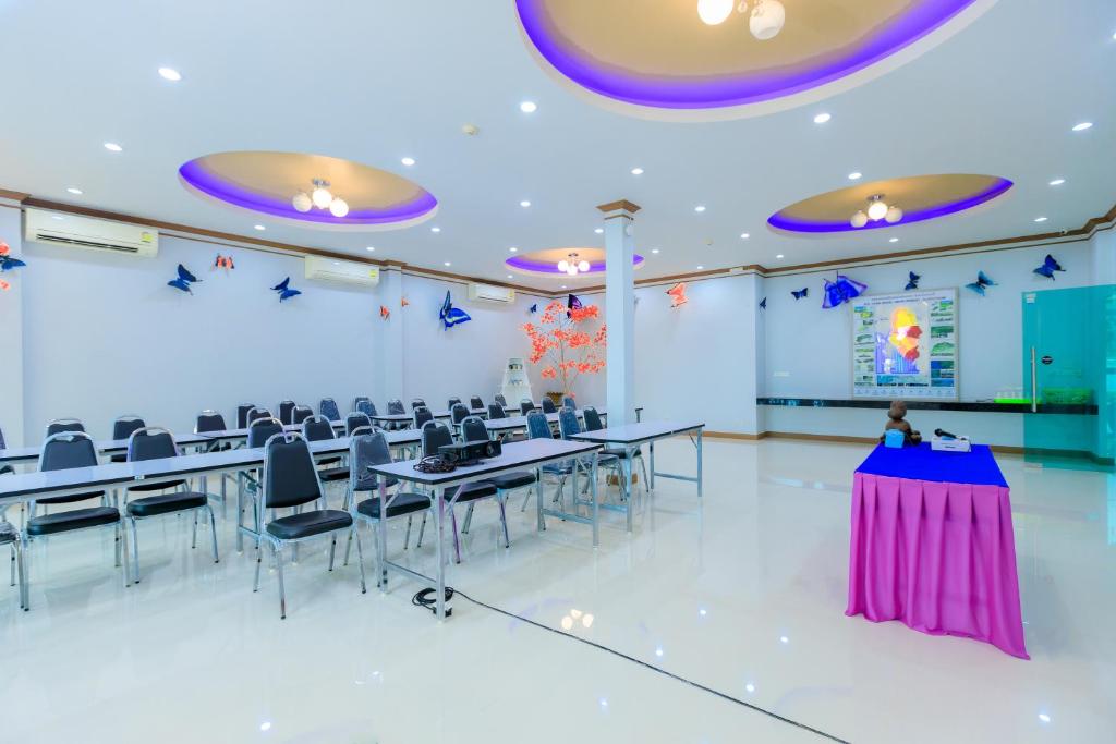 Konferenční prostory v ubytování Saline Hot Spring Resort นำ้พุร้อนเค็ม รีสอร์ท