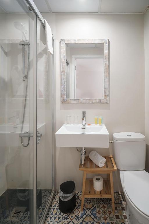 Kúpeľňa v ubytovaní Hostal Menurka