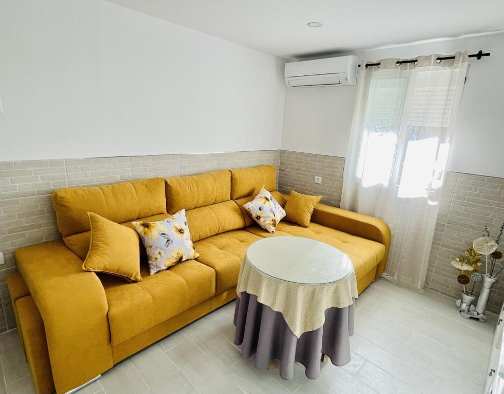 Posezení v ubytování AITA CASA BARBATE