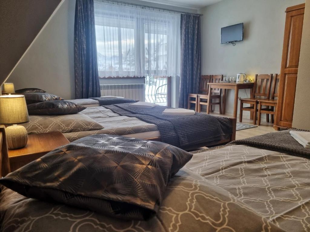 Kameralnie u Hani - balia jacuzzi - Quadruple Room With Mountain View