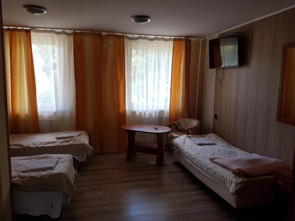 Posteľ alebo postele v izbe v ubytovaní Ośrodek SUDETY