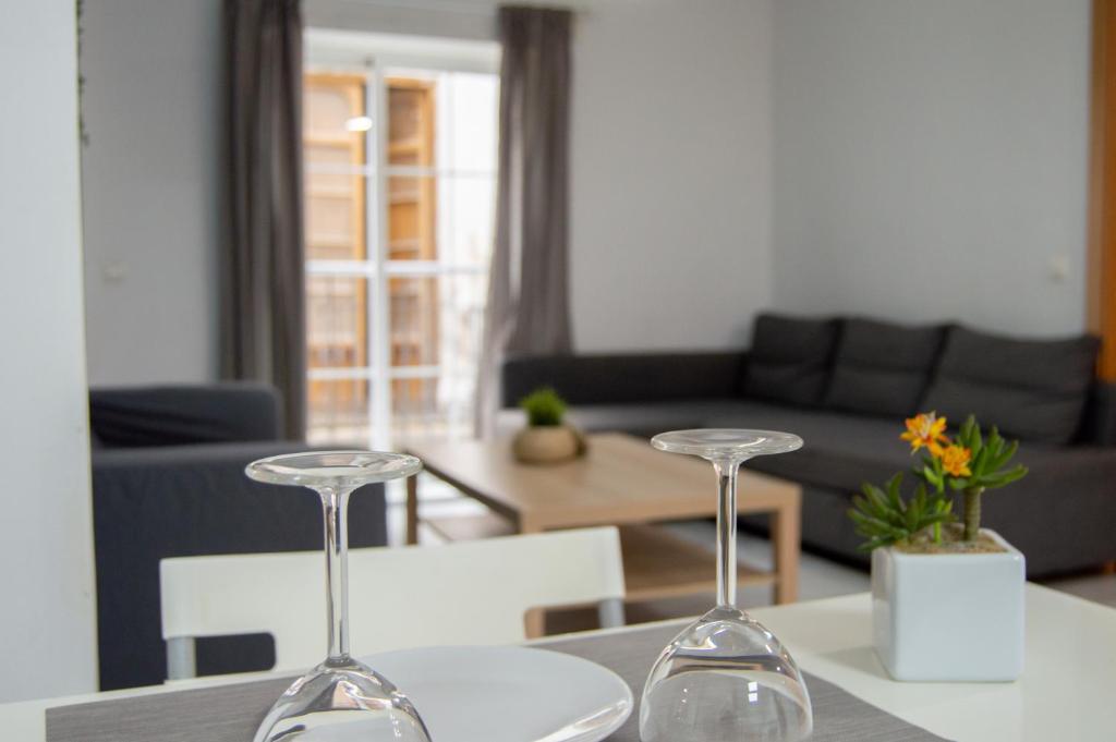 Posedenie v ubytovaní Novam Apartament