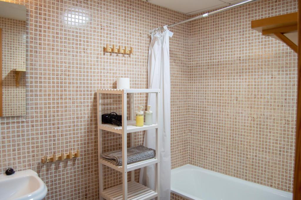 Kúpeľňa v ubytovaní Novam Apartament