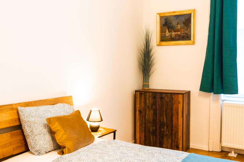 Posteľ alebo postele v izbe v ubytovaní Palace Quarter Suite