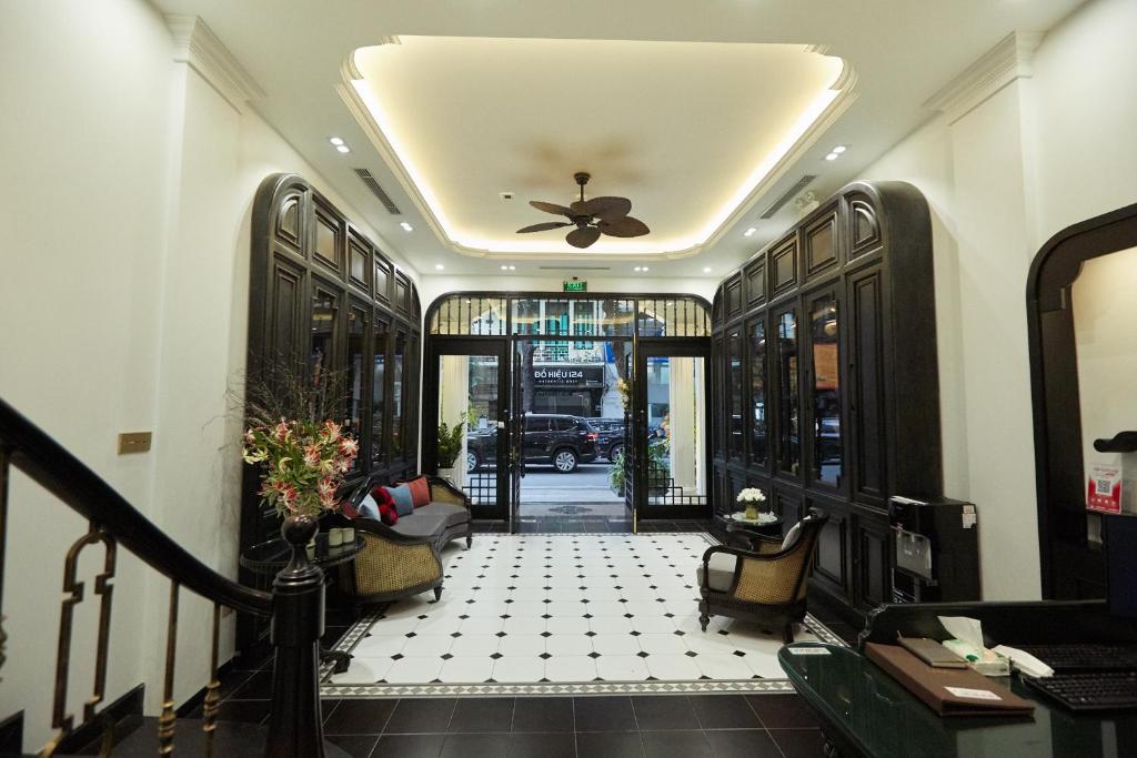 Posezení v ubytování Camellia Residence Hanoi