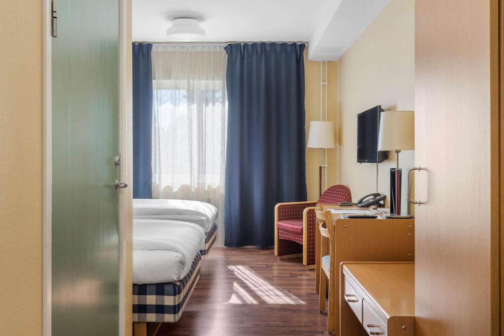 Postel nebo postele na pokoji v ubytování Hotell Frykenstrand; Sure Hotel Collection by Best Western