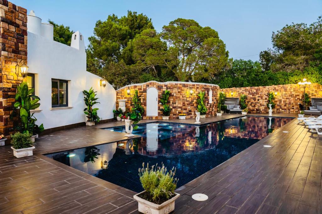 Zahrada ubytování Ocean Suites