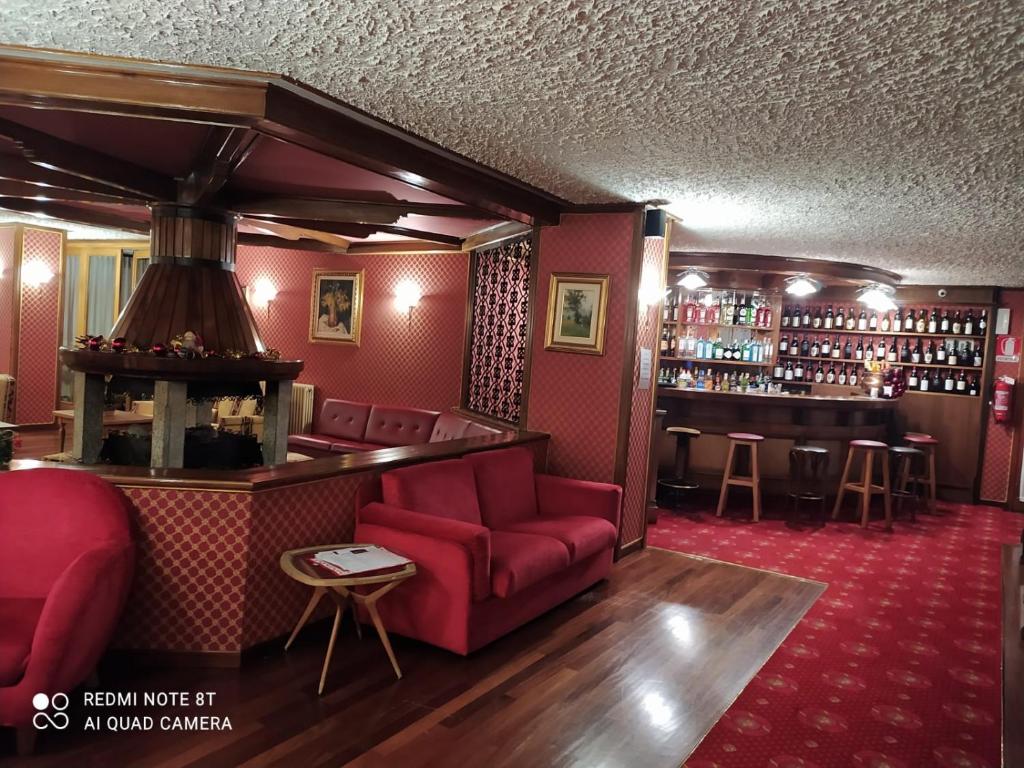 Nápoje v ubytování Hotel Breuil