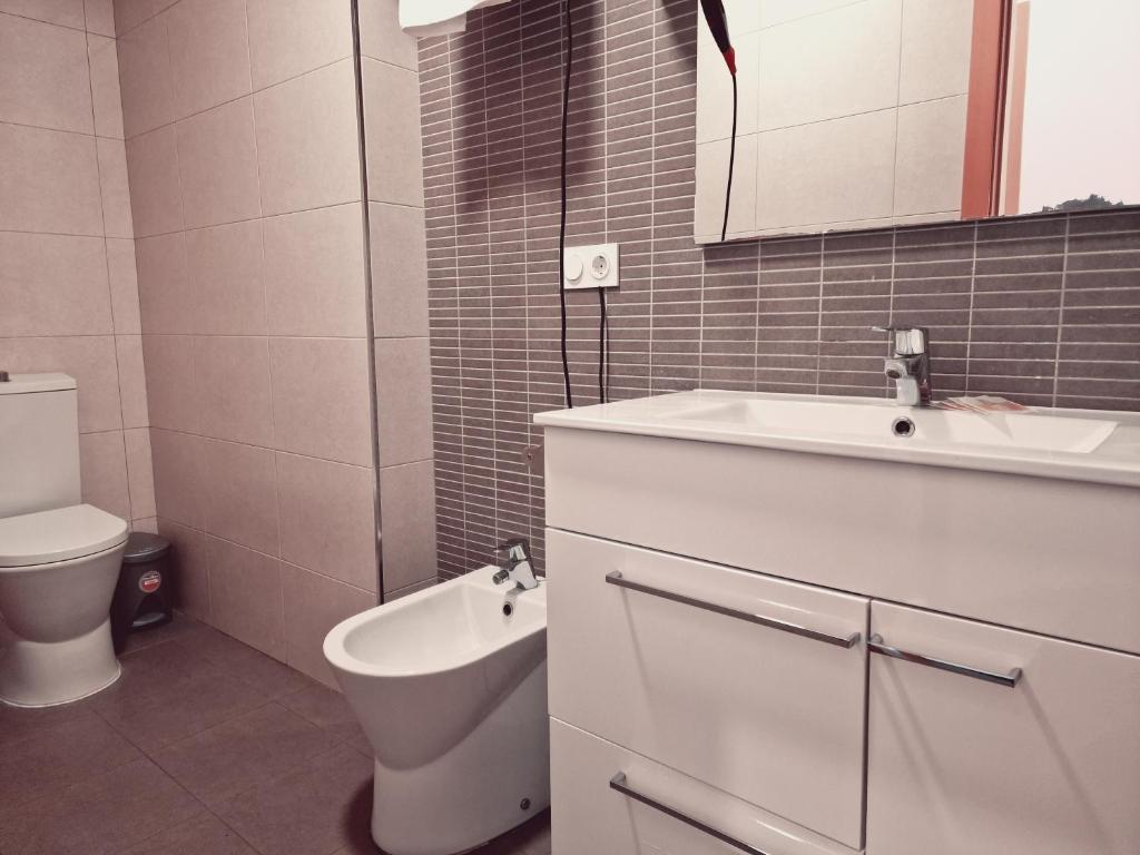 A bathroom at Luxury Apartments Puerto Valencia