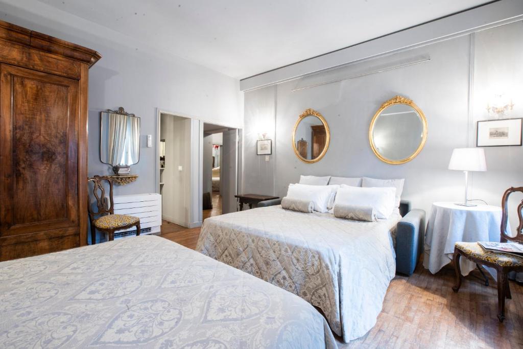 Postel nebo postele na pokoji v ubytování Giò&Giò Venice B&B