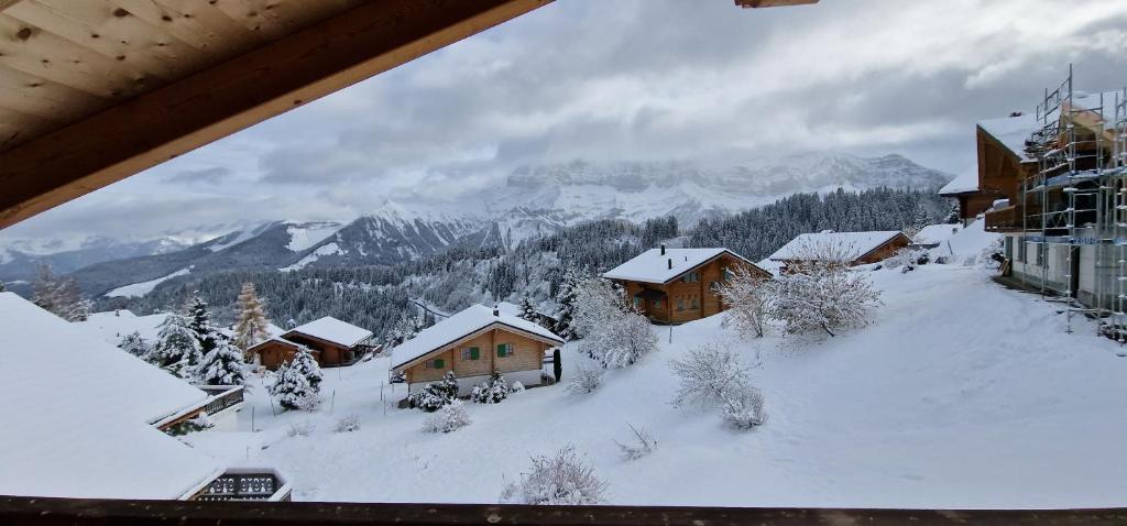 Chalet Casteol v zimě