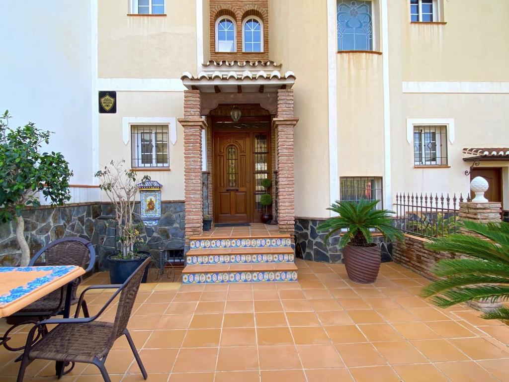 Balkón nebo terasa v ubytování Villa Mirto Private Pool Casasol