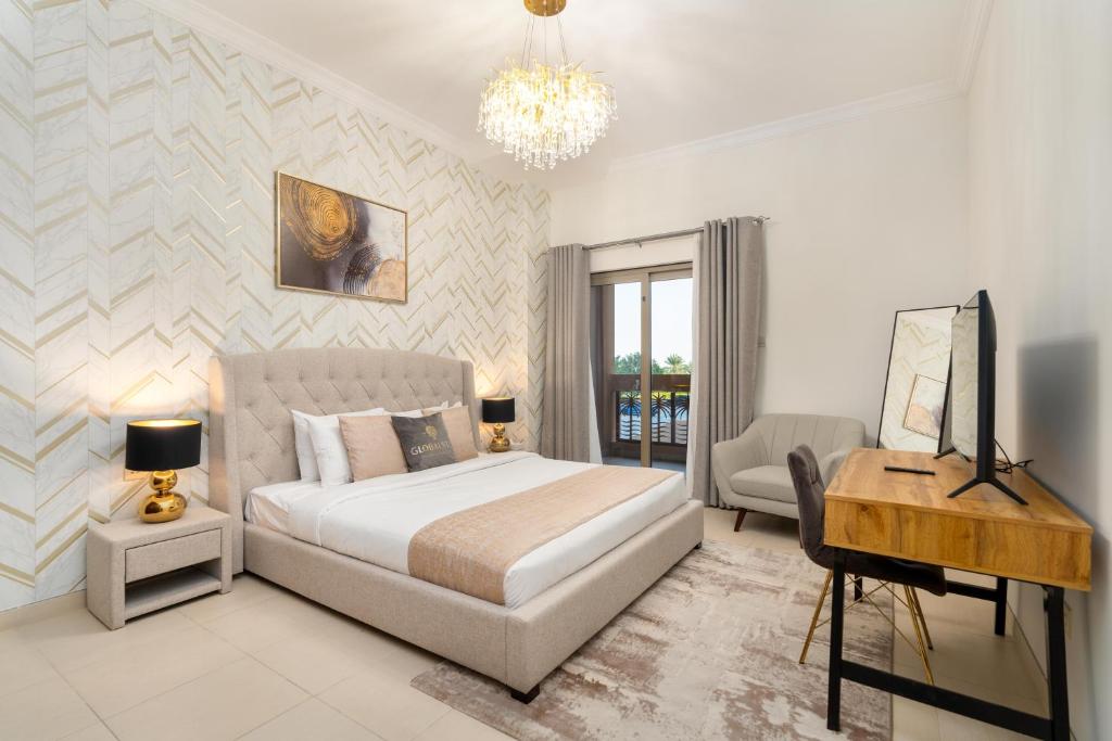 GLOBALSTAY at Palm Jumeirah Beachfront Paradise with Pool and Gym - 