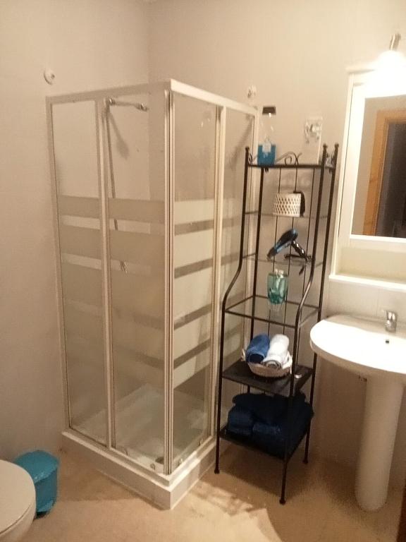 Kúpeľňa v ubytovaní Casa Analiz