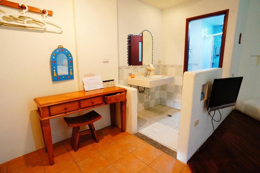 Koupelna v ubytování Morpheus B&B