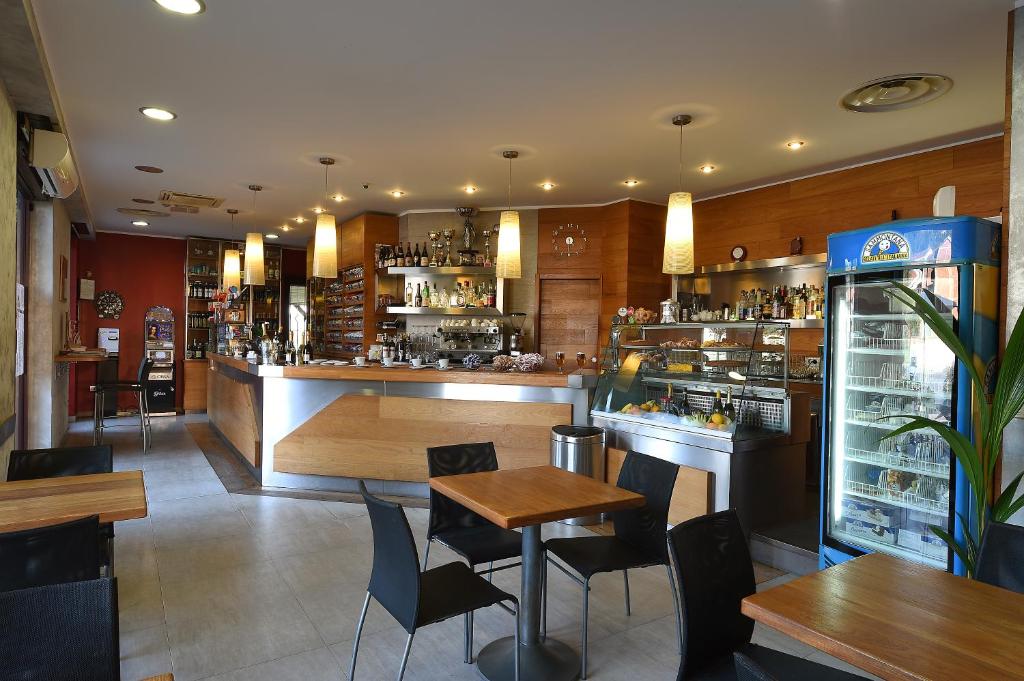 Lounge nebo bar v ubytování Hotel Rioverde
