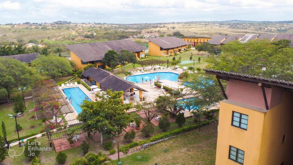 A view of the pool at Flat 218 - Duplex no Condomínio Winterville em Gravatá or nearby