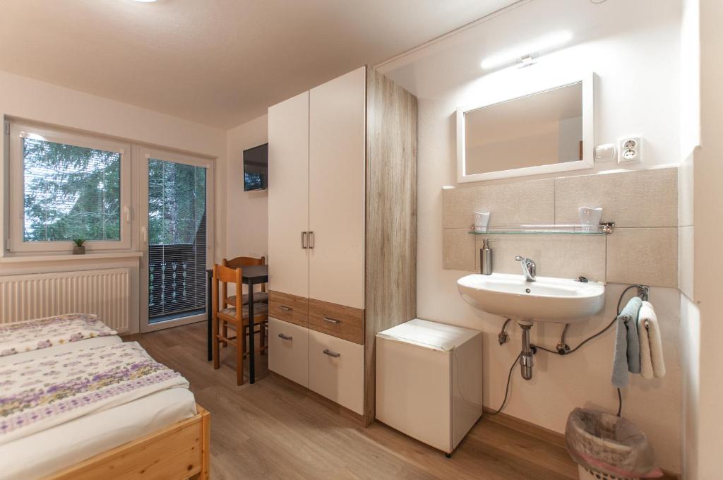 Postel nebo postele na pokoji v ubytování Apartment Ticar